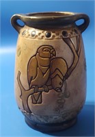 "Amphora" 7" Two-Handled Vase, Austrian, pre-WW2