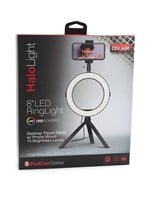 Aura LED 8" Ring Light & Tripod - Selfie Light
