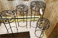 (4) Matching Plant Stands