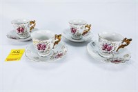 (4) Matching Made In Japan Small Teacups