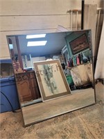 28.5 x 28.5 Beveled Wall Mirror