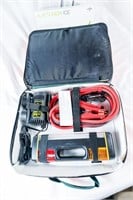 Jumper Cables and Car Emergency Kit w/ Triangles