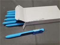 12 Pk Paper Mate Blue Gel Pens