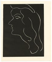 Henri Matisse original woodcut for Pierre a feu |