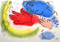 Marc Chagall "Woman Circus Rider" original lithogr