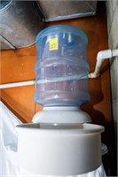 Dog Water System; (2) 5-Gallon Plastic Buckets
