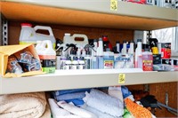 Shelf of  Plastic Sheeting, Cat Liter, Stal-bl,