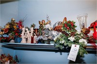 Closet Top Shelf - Christmas Decor, Floral Decor