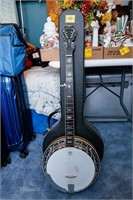 Stelling REMO Weather King Banjo Made in USA in