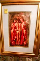 Framed Giclee Paper by Tomasz Rut "Il Momento"