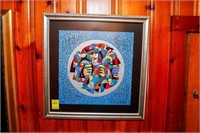 Framed Serigraph by Anantole Krasnyansky