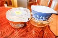 (3) Pyrex Dishes