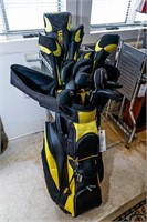 Warrior Custom Golf Clubs and Bag