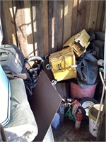 Contents of “room”/mop buckets lot