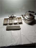 Vintage metal kitchen lot.