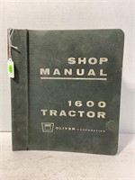 OLIVER 1600 TRACTOR BINDER WITH MANY OLIVER &