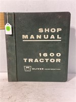 OLIVER 1600 TRACTOR BINDER WITH MANY OLIVER &