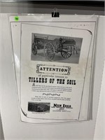 FORT RECOVERY TRACTOR PULL POSTERS & NEW IDEA