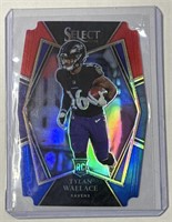 2021 Select #178 Tylan Wallace Red & Blue Prizm!