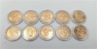 $1 Presidential Collectible Coin Collection