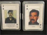 2 Decks of Cards Saddam Hussein