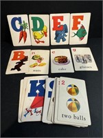 24 Vintage Alpha Cards