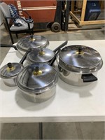 PRESTIGE stainless steel pots and pans