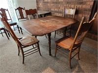 Vintage table and chairs