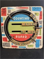 Vtg, 1950 Spelling and Counting Board, Vtg Bar Zim