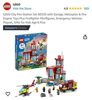 LEGO City Fire Station Set