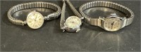 Three vintage Ladies Watches
