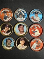 9-1964 Topps Baseball Coins
