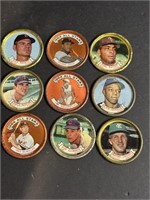 9-1964 Topps Baseball Coins