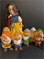 Vintage Snow White and 6 Dwarfs