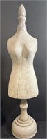 Wood Jewelry Mannequin Display 21" tall