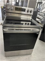 30” LG stainless steel glass top convection range
