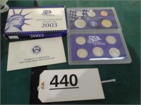 2003 U.S. Mint Proof Set w/ Quarter Set