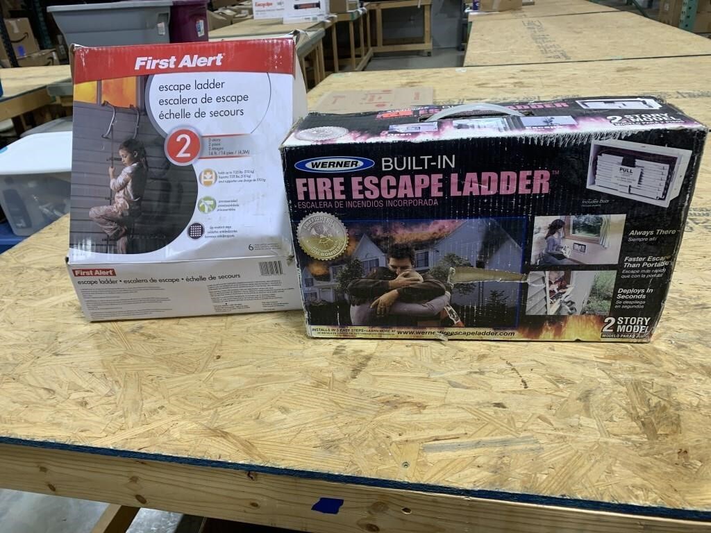 2 Fire Escape Ladders- New In Boxes