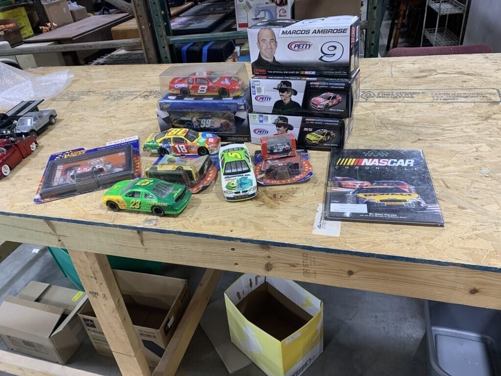 NASCAR Cars, Picture Frame and Chronicle