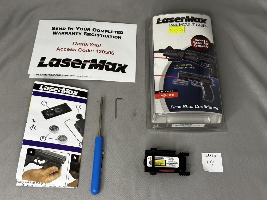 LASERMAX RAIL MOUNT LASER