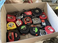 Box of measuring tapes