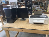 Acer Computer Monitor, Dell Printer & Computer