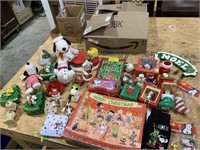 Peanuts-Snoopy Assortment Of Christmas