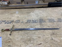 Sword blade 36 in (total length 45 in)