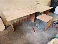 Homemade tables