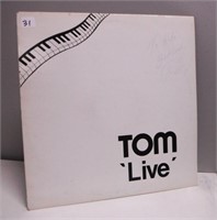 Tom Live Record (Autographed Tom Pomeroy) (12")