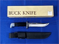 BUCK KNIFE 119 WITH CASE AND BOX