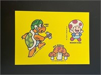 1989 Nintendo Sticker Super Mario Bros Hammer