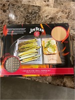 Jim Bean grill topper set