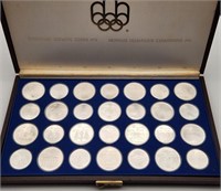 Silver 1976 Montreal Olympics Coin Set